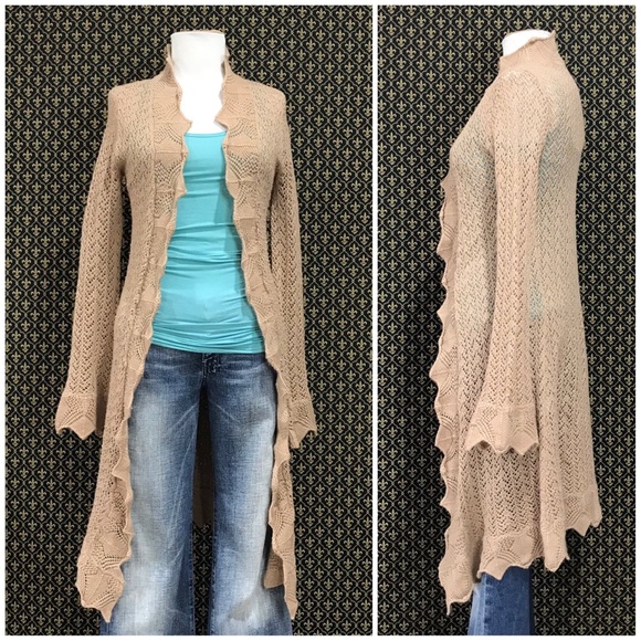 2005 Anthro “Brookside Sweater Coat” by E. Gillett - Picture 12 of 16